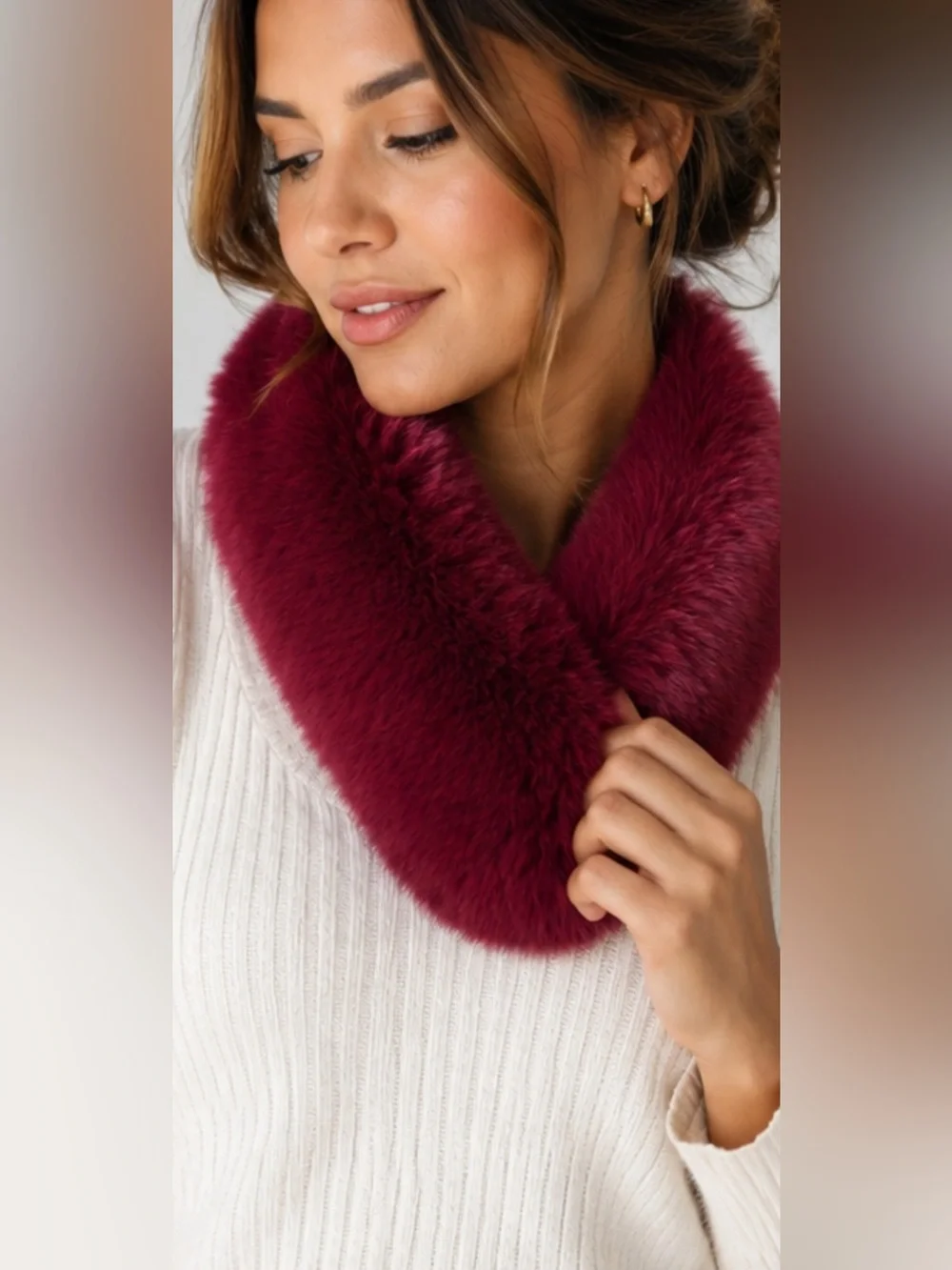N/A soft burgundy